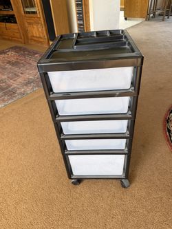 Rolling storage caninet