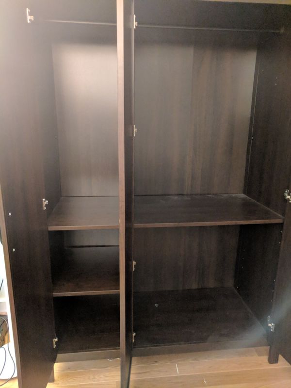 Ikea Brusali Wardrobe White 2 Mirrors In Kt4 London For 45 00 For Sale Shpock