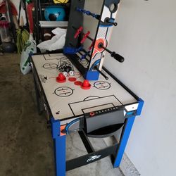 Foosball + Air Hockey Table 2 In 1