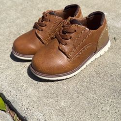 Boy, Toddler Size 7 Brown Oxford