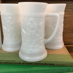 6”Fenton Art Glass , Milk glass , Beer stein. Great for  Collectors