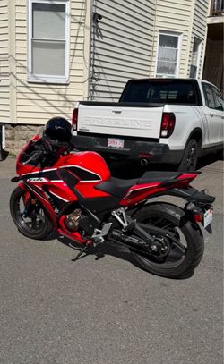 Honda CBR300R Sport Motorcycle Red