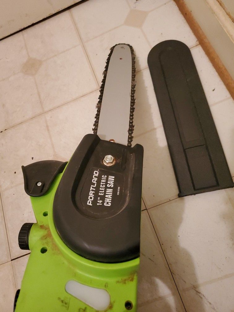 Portland 14 inch electric chainsaw
