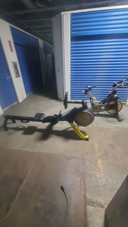 Spin bike and rower LOCAL DELIVERY AVAILABLE