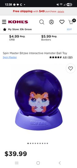 Bitzee Interactive Hamster Ball