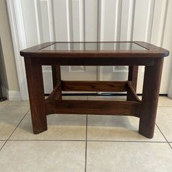 Glass Top Coffee Table 