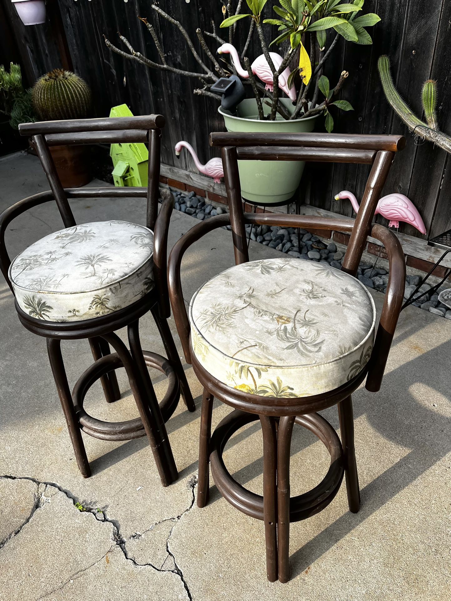 Rattan Bistro Chairs
