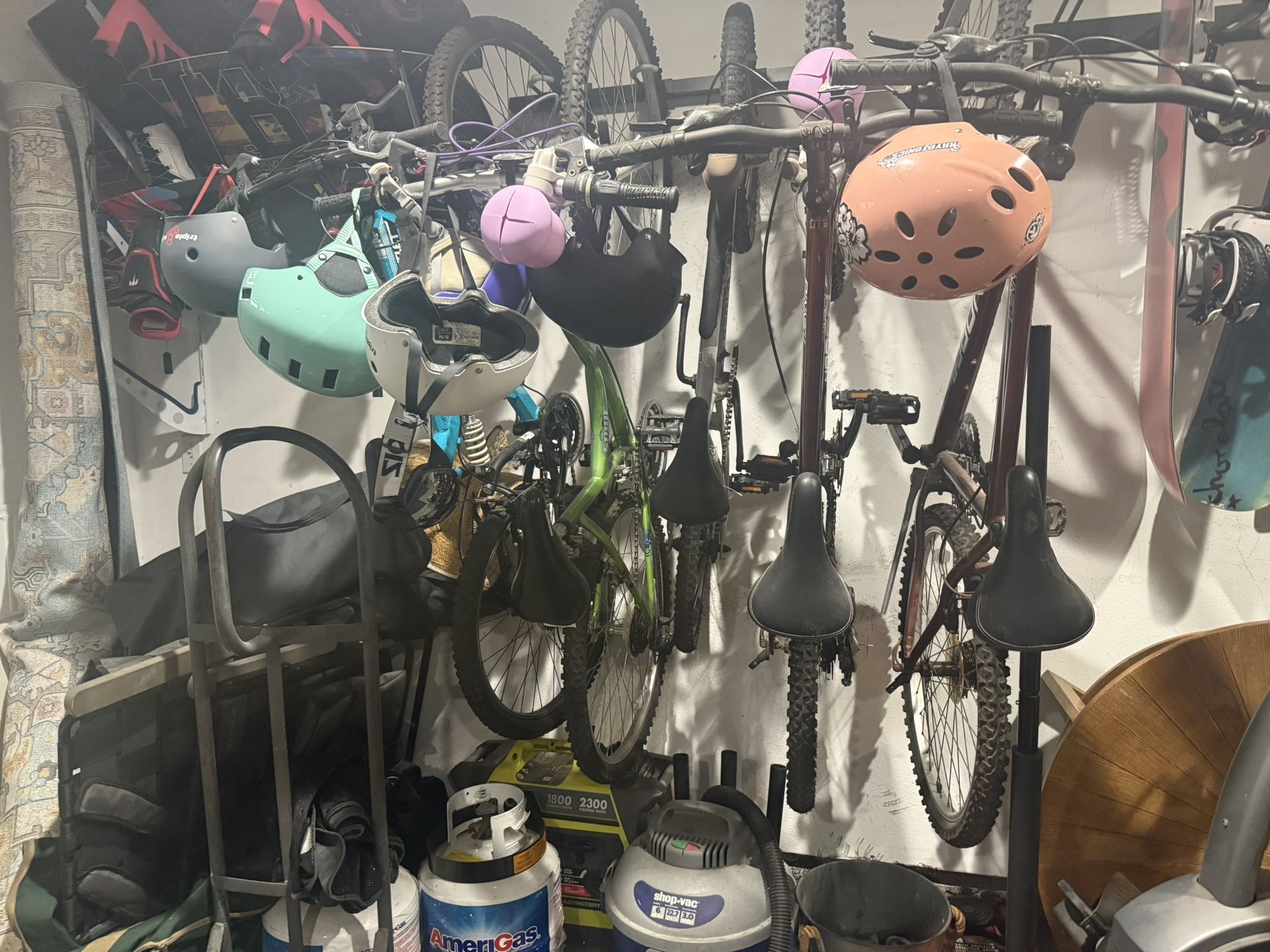 $50 For Kid/ Teen $100 For Adult Bikes