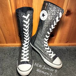 NEW Converse ALL STAR Chuck Taylor Calf/Knee High Women's 7