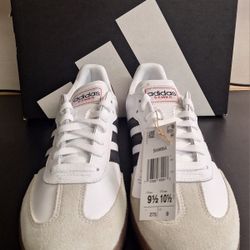 ADIDAS SAMBA SOCCER SHOES SIZE 9.5