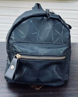 Mini black back pack