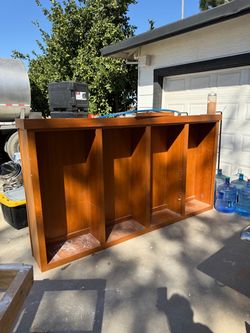 garage shelf.
