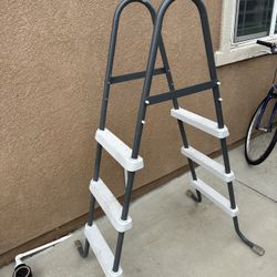 Pool Ladder , 5 Feet Tall, 3rd Step 3feet High.