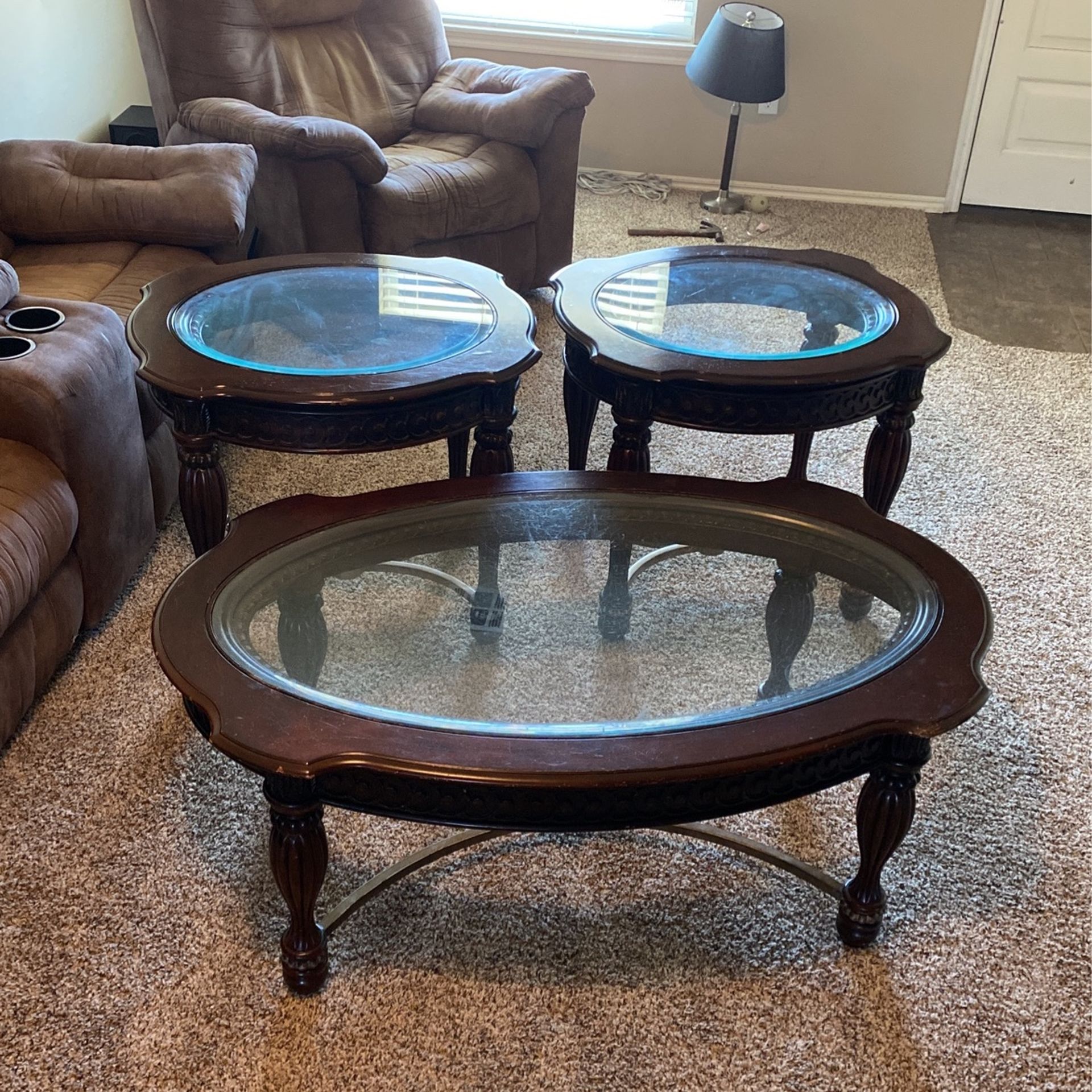 Coffee Table And End Tables