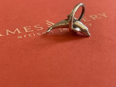 Retired James Avery Sterling Silver Playful Dolphin Charm