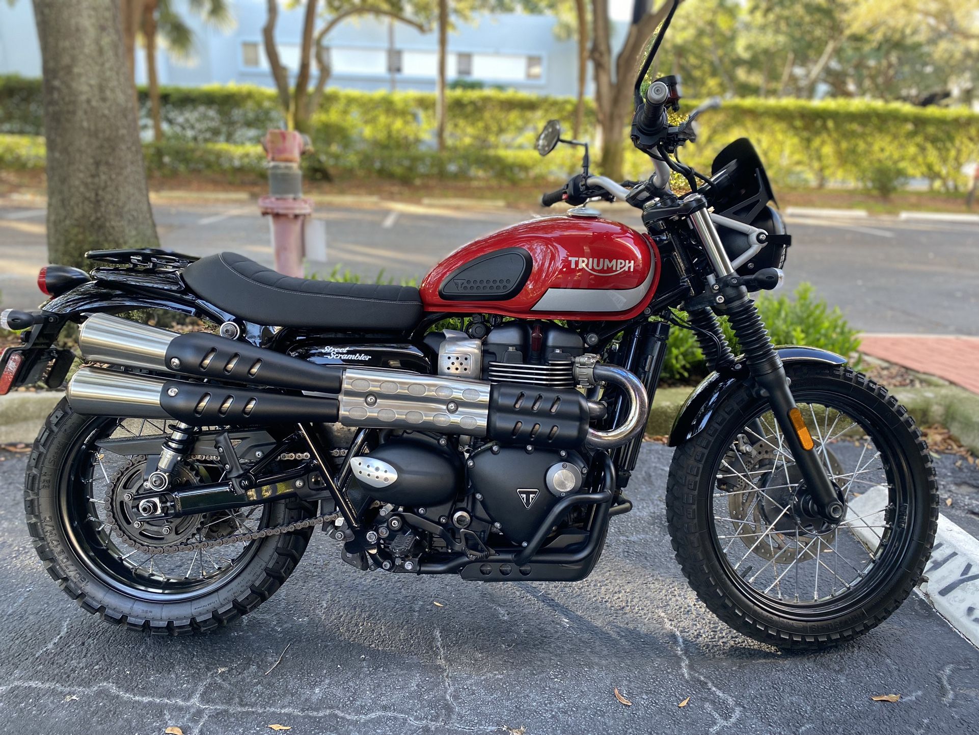 2017 Triumph Street scrambler