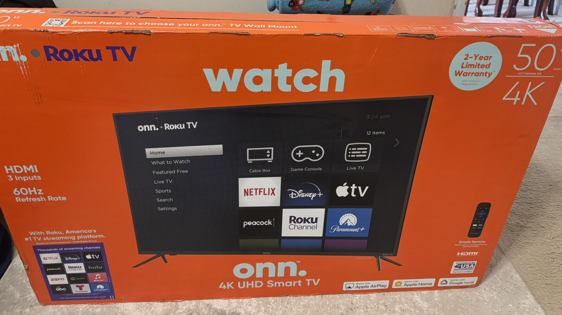50” Inch TV