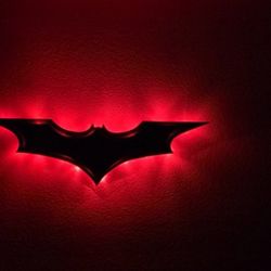 Batman LED light Decoration Art
