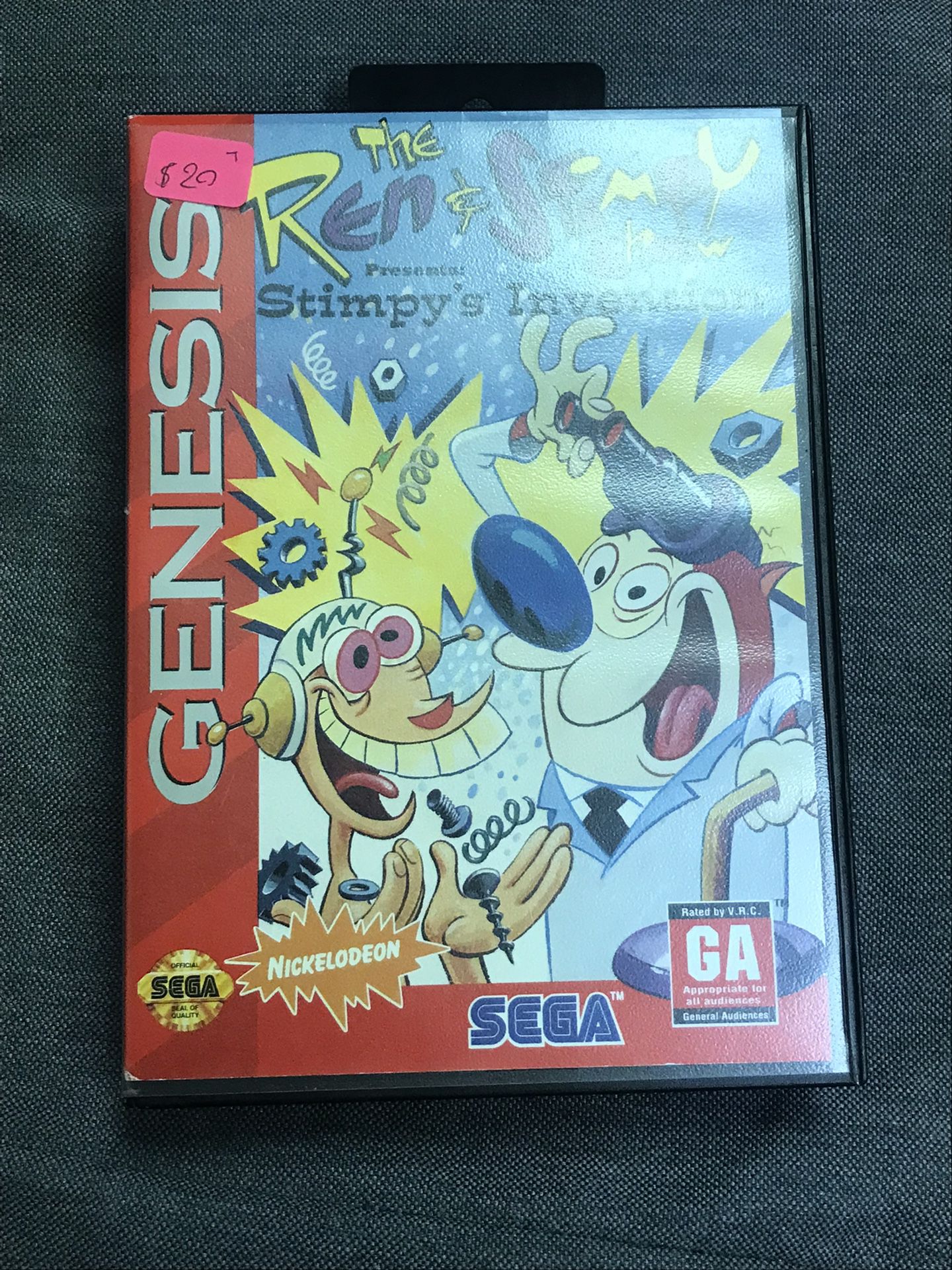 Ren And Stimpy Sega Genesis 