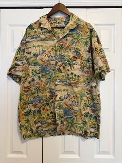 Men’s Batik Bay Surf Hawaiian Shirt Size XL