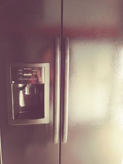 Black refrigerator