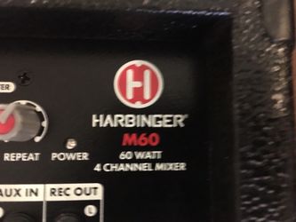 Harbinger m60 cheap speakers