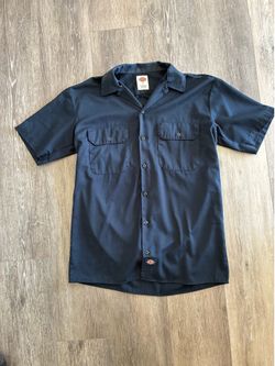 Dickies Navy Blue Button Shirt