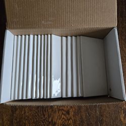 LuxeCraft White 4 in. x 8 in. Glazed Ceramic Wall Tile