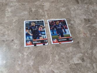 Topps FC Cincinnati Trading Cards Lot of 2