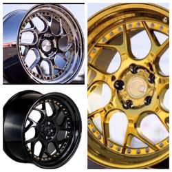 Aodhan DS01 18” wheels 5x114 5x120 5x100 (only 50 down payment / no credit check)
