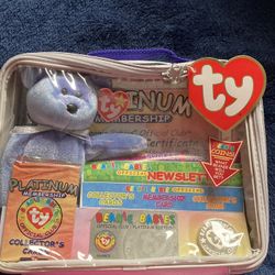 Rare Beanie Babies Platinum Membership Pack