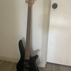 Black Yamaha Bass Guitar