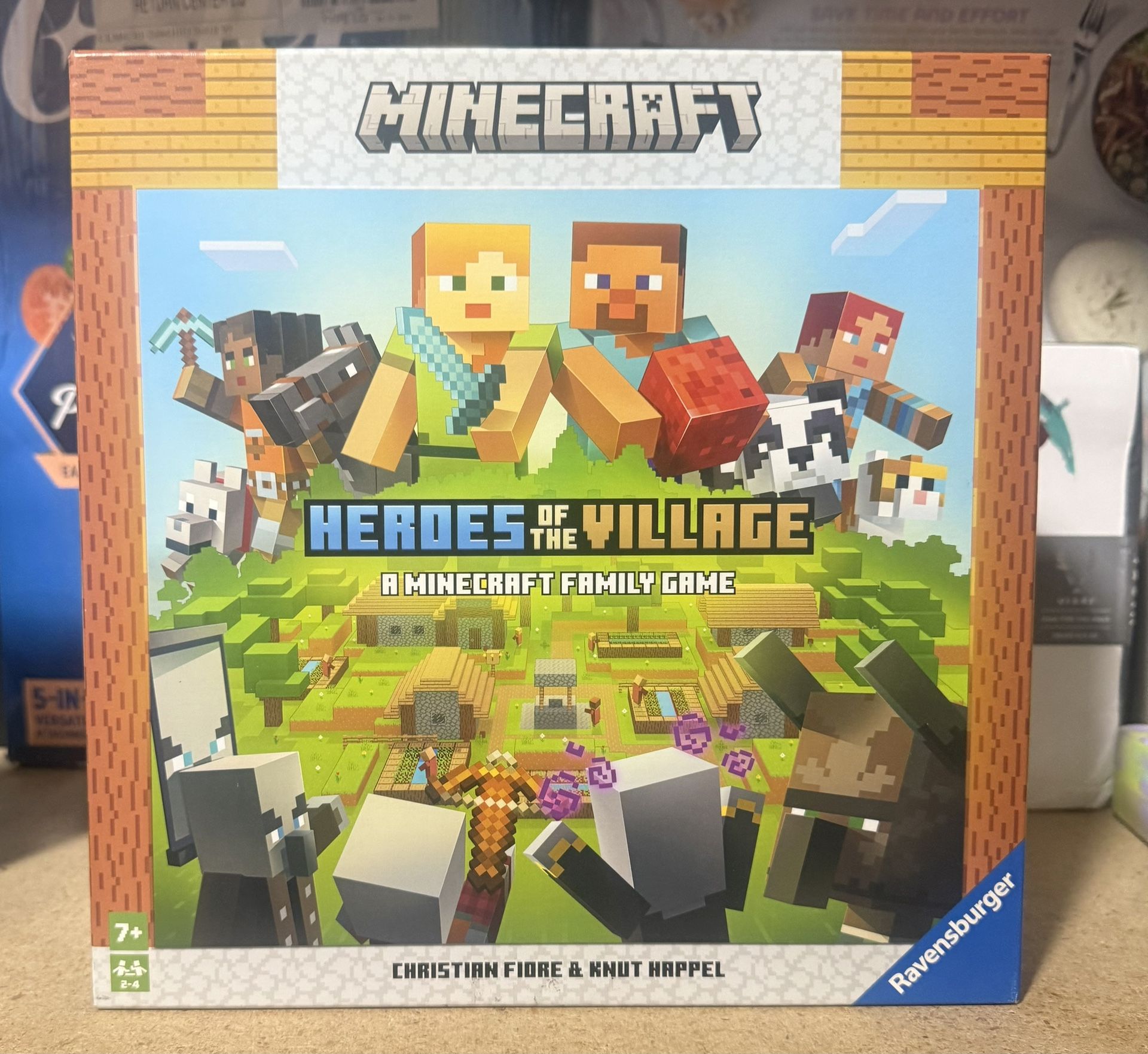Minecraft Heroes of the Village Board Game