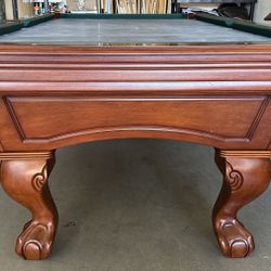 8’ Pool Table + Free Pro Delivery & Install - You Choose New Felt Color