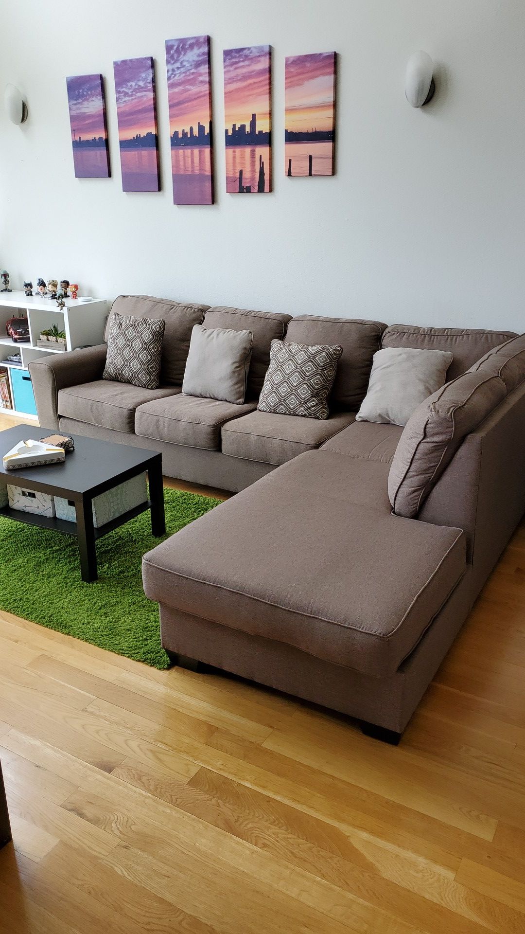 Sectional couch sofa