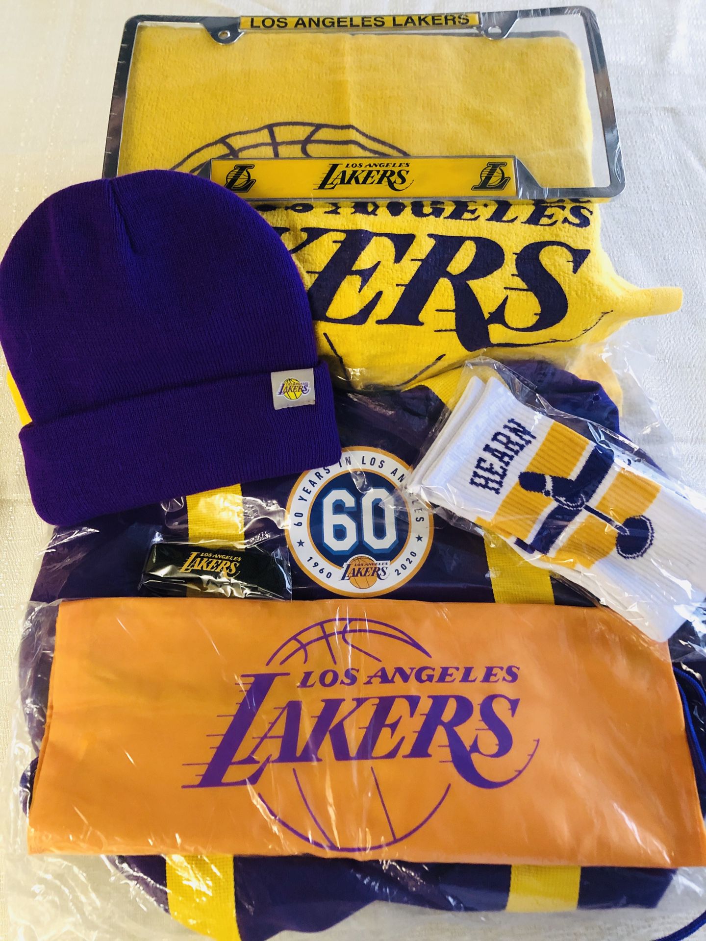 LA Lakers Duffle Bag Combo!