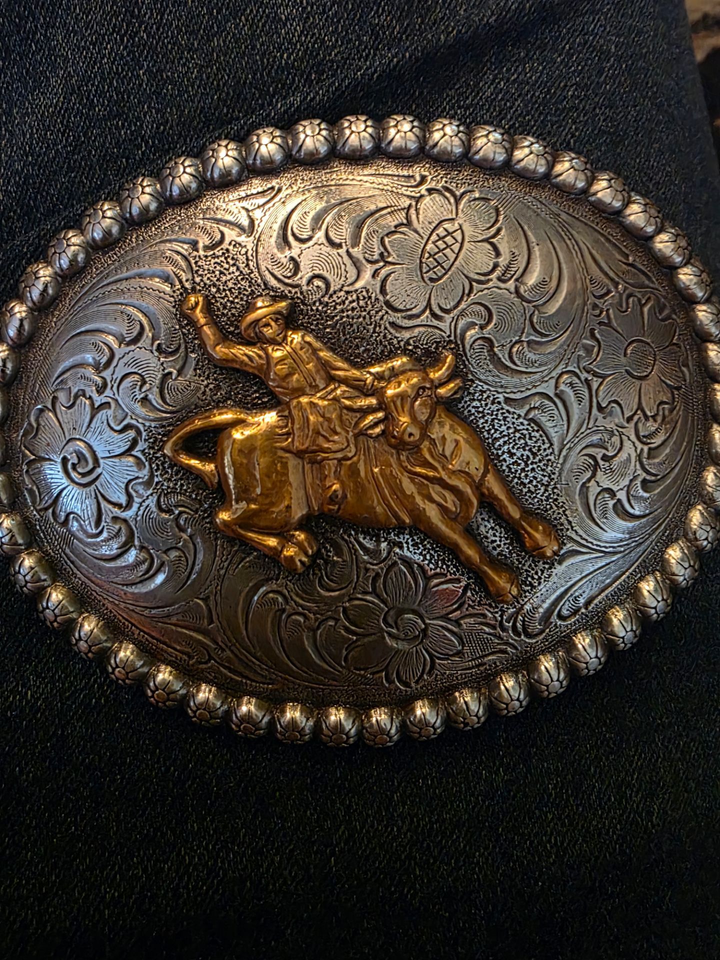 Vintage belt buckles