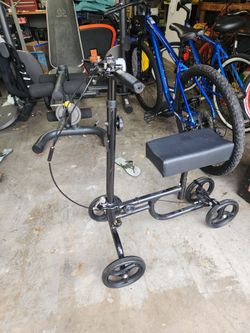 Knee Scooter Walker with Hand Brakes