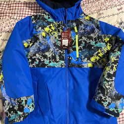 Swiss Tech 3 In 1 Boy Systems Winter Jacket With Hood Size XXL (18 ) 