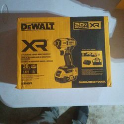Brand New DeWalt Impact Drill With Two Batteries And A Charger