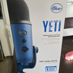 Yeti Blue Microphone 