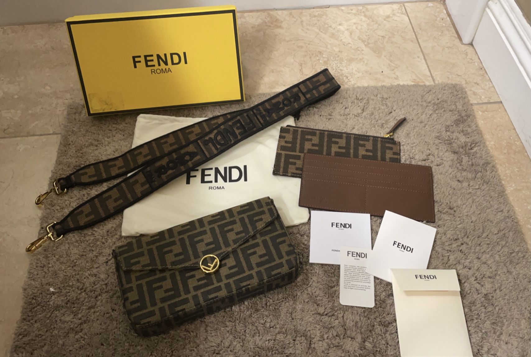 Fendi Baguette Wallet Bag