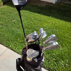 Dunlop Complete Golf Club Set, LH (Starter Set)

Set Includes: Driver, Hybrid, 5-PW and Putter