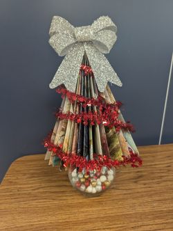 Glass Bowl Standing Tree