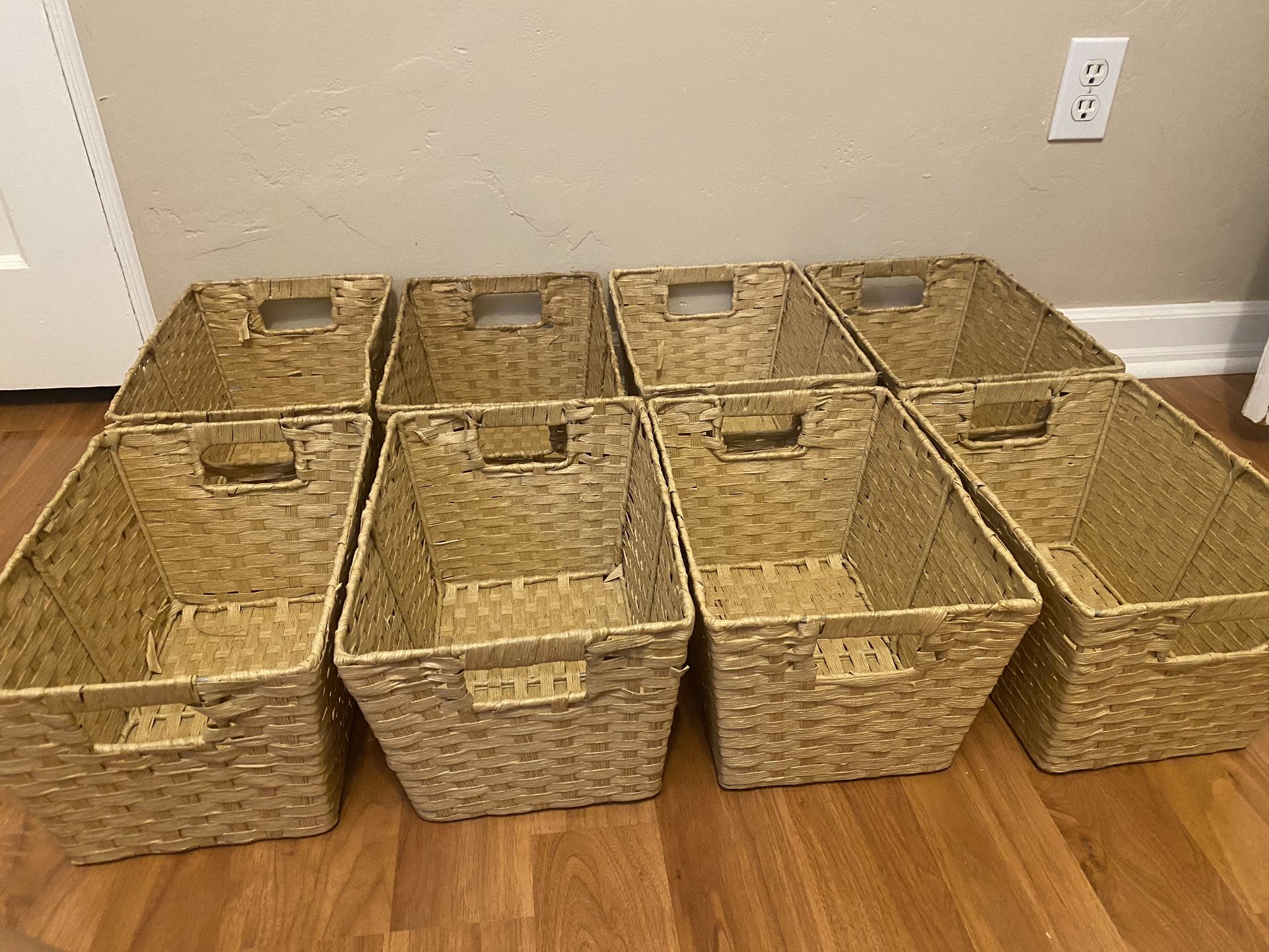 Storage Baskets - Set Of 8