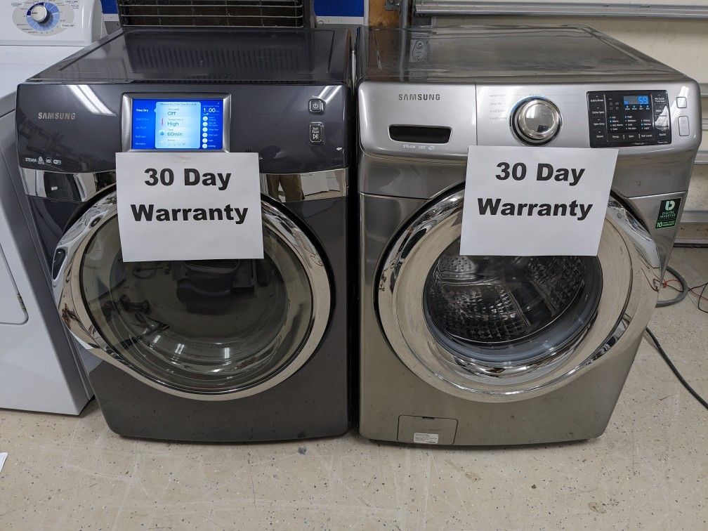 Samsung Front Load Washer and Dryer set