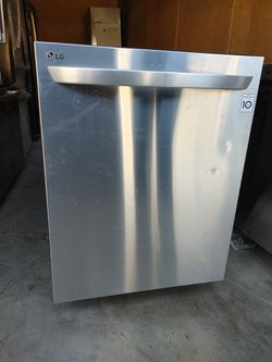 LG stainless steel dishwasher