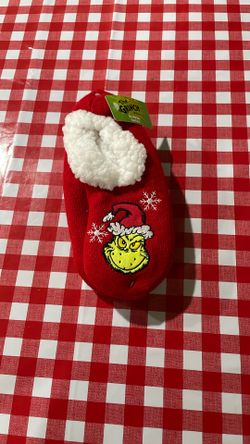 Slippers Socks Grinch