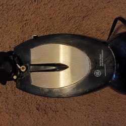 GE General Electric Tall Can Opener and Knife Sharpener.