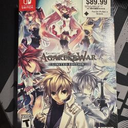 Record Of Agarest War Nintendo Switch 